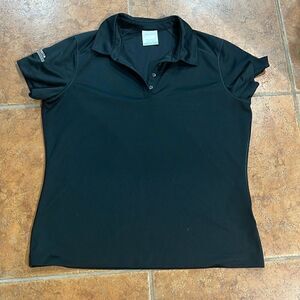 Nike golf dry fit polo tshirt size L(12/14)